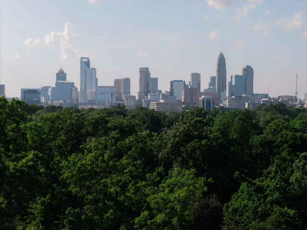 charlotte nc skyline roaming spirits coffee | Mobile Coffee Cart Charlott